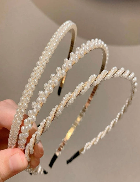 Diadema de perlas