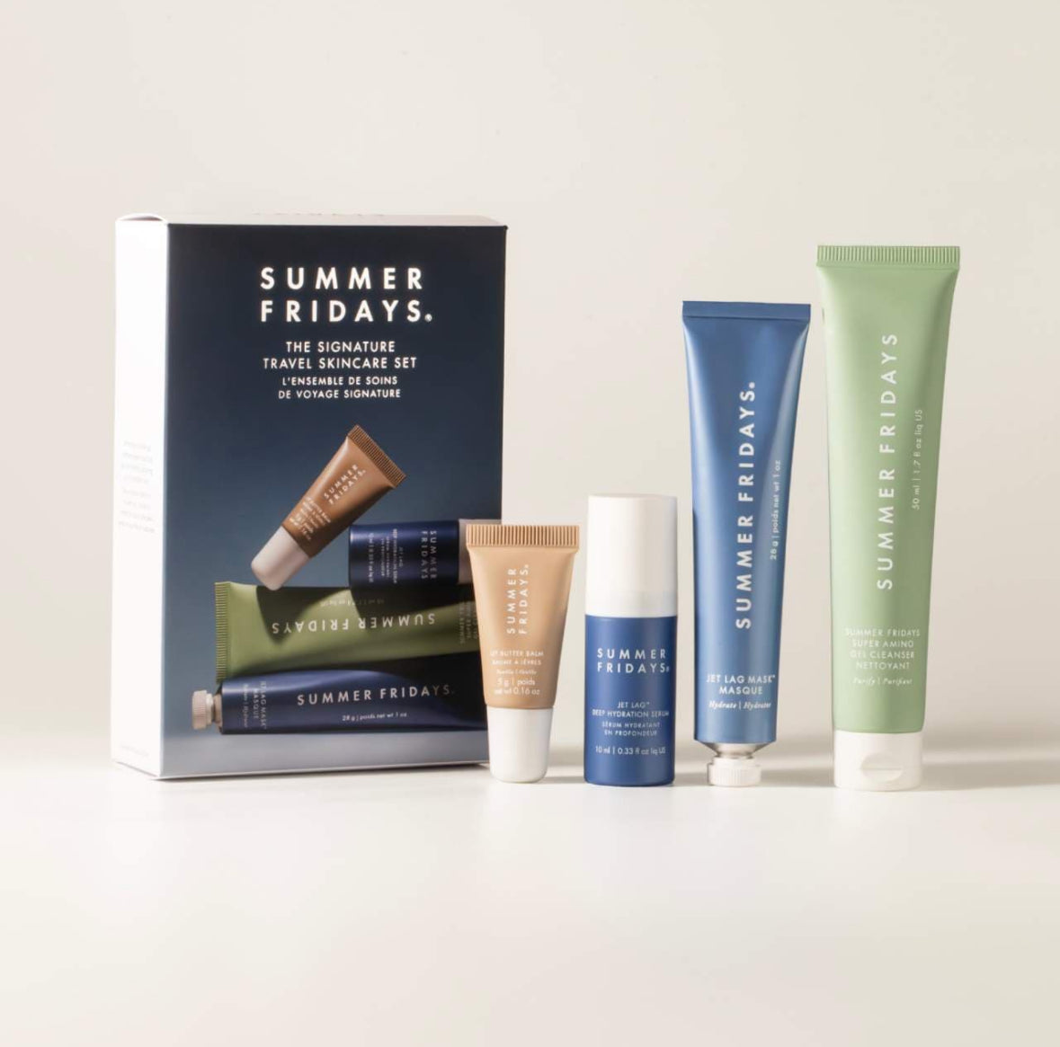 The Signature Travel Skincare Set -SUMMER FRIDAYS