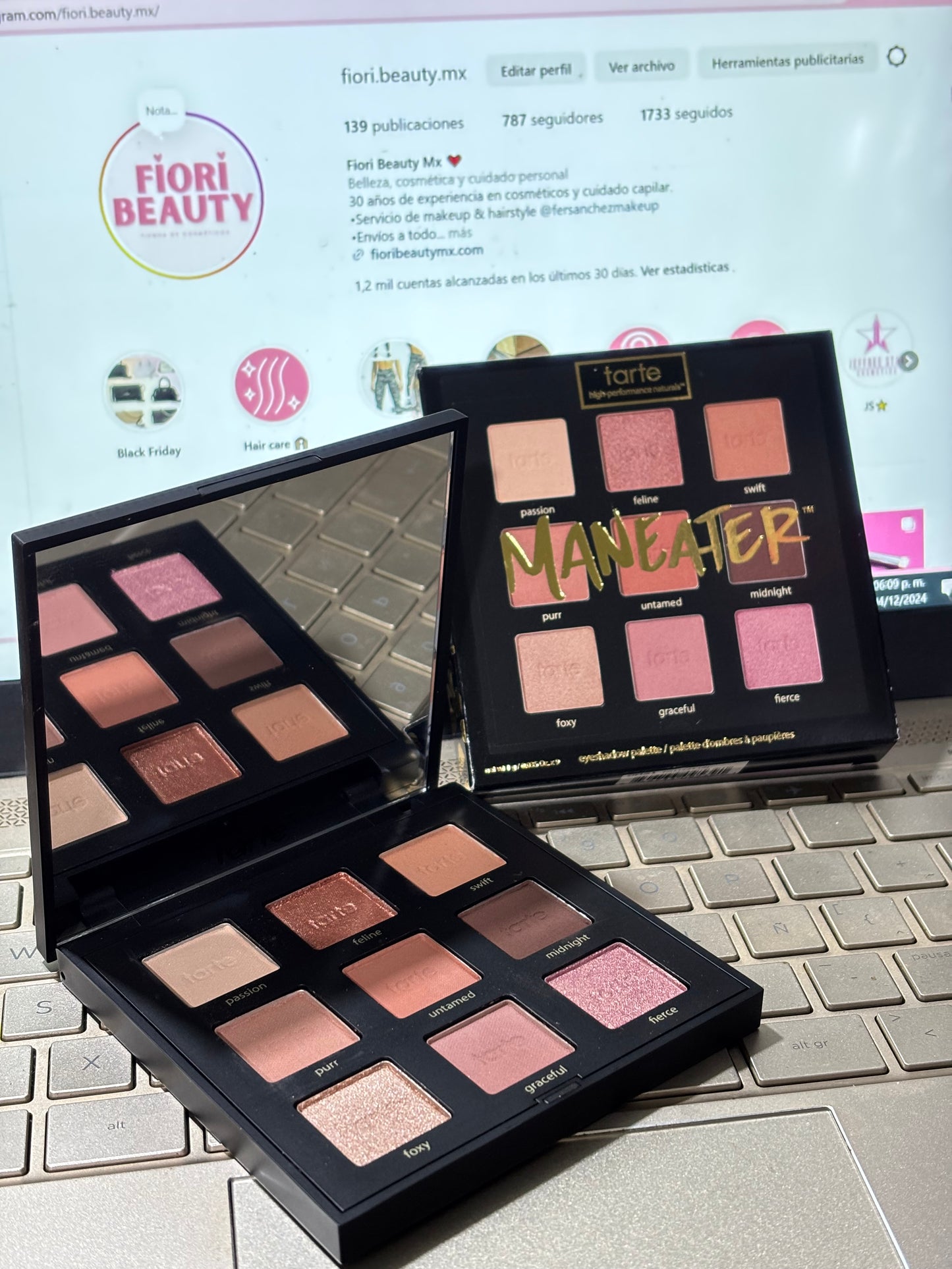 maneater™ eyeshadow palette vol. 3
 - Tarte cosmetics