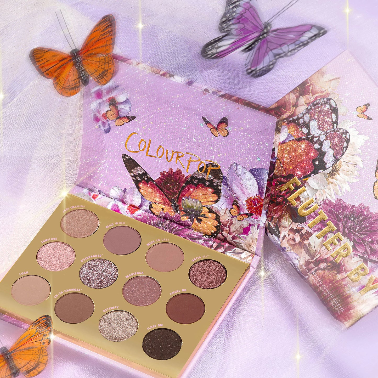 Paleta de sombras FLUTTER BY